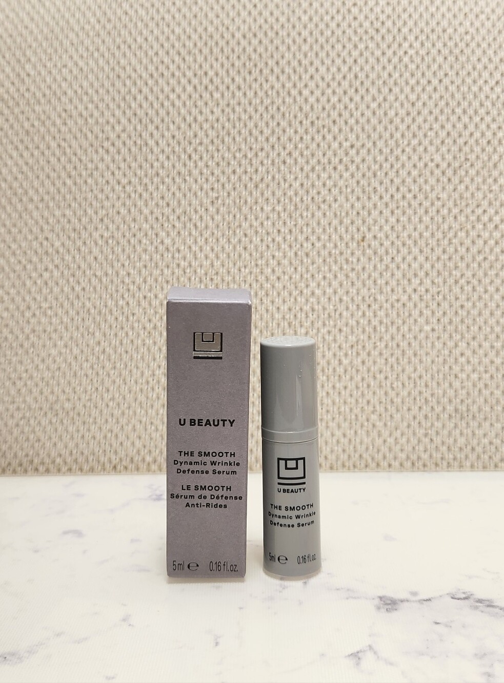 U Beauty The Smooth Dynamic Wrinkle Defense Serum Mini Travel Size .16 Oz